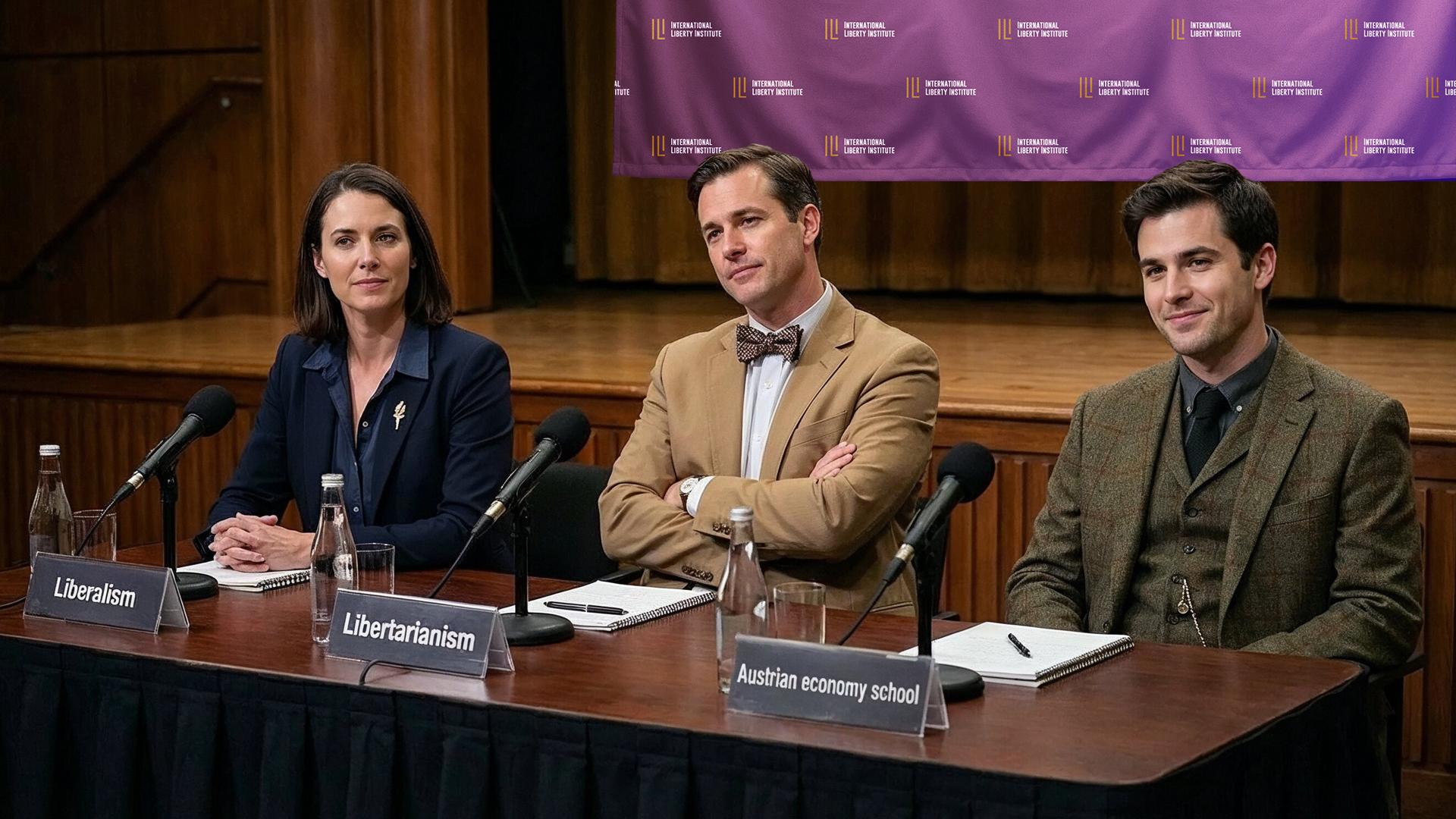 Лібералізм, АЕШ, Лібертаріанство: путівник свободи